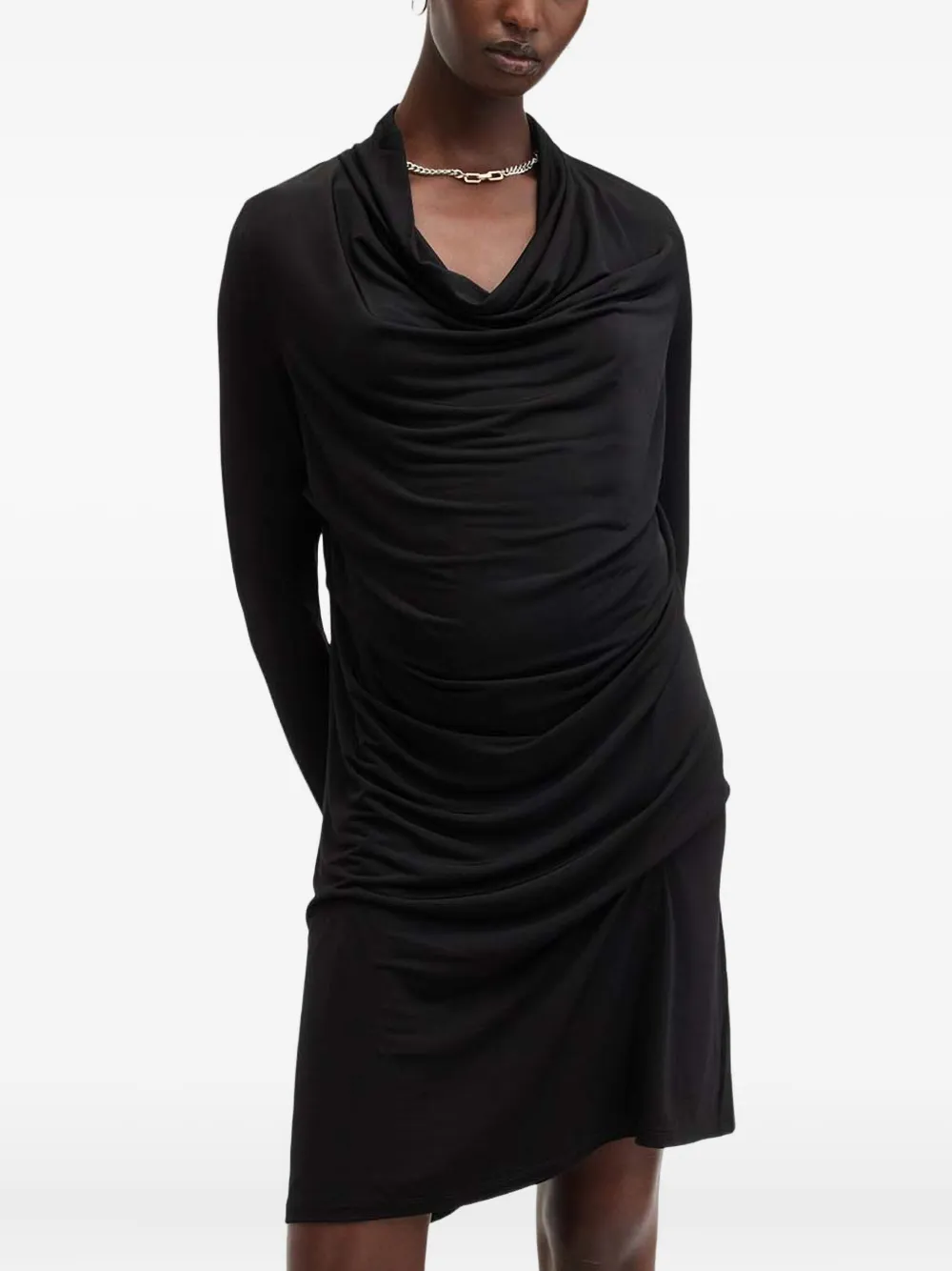 AllSaints Amei dress - Zwart
