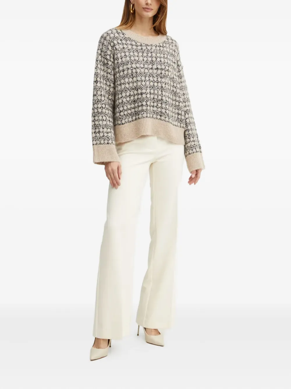 BOSS Fernade patterned sweater | Knitted Sweaters | Image 2