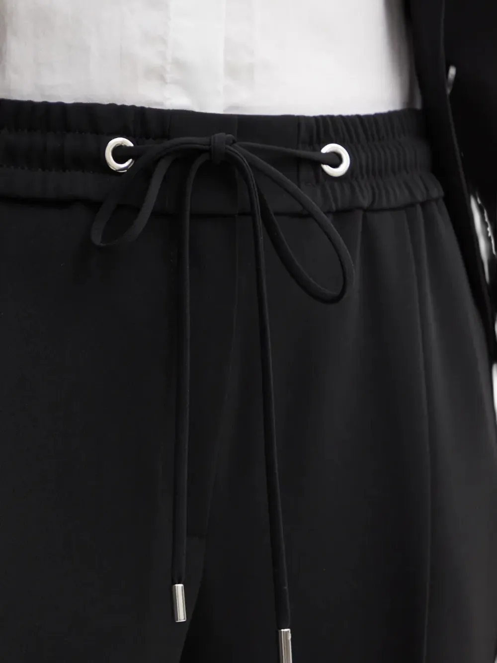 Hugo Boss Tariyanah Drawstring Trousers In Black