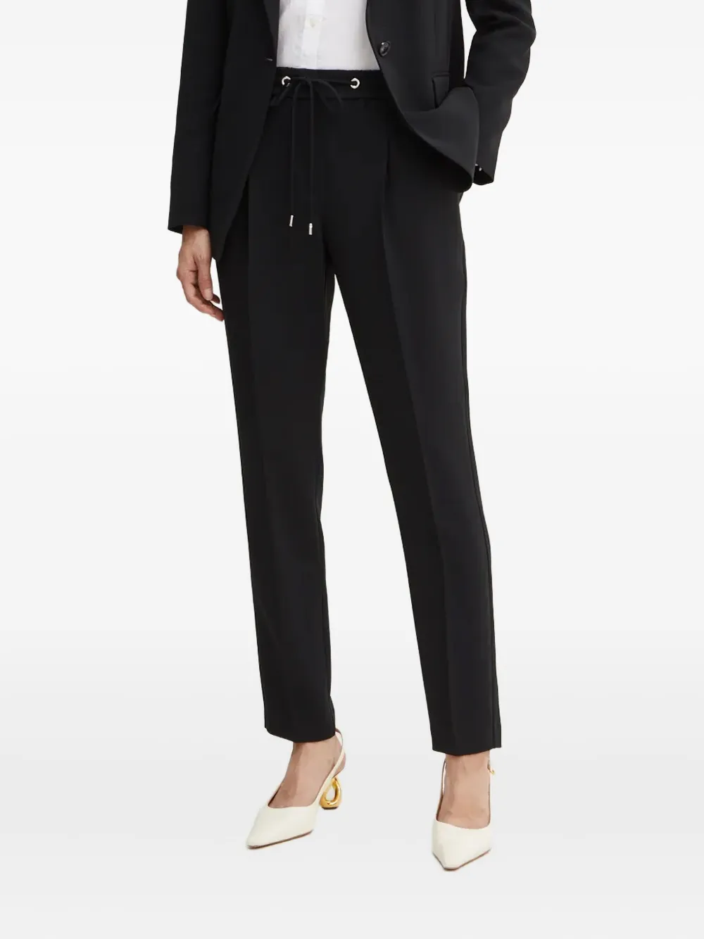 BOSS Tariyanah drawstring trousers | Black | Image 1