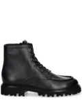 BOSS leather boots - Black