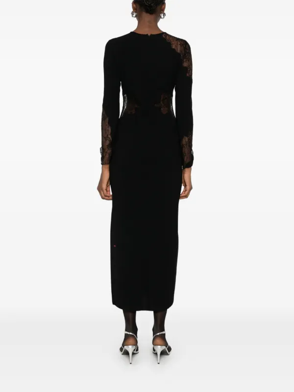 Max Mara Enziana Maxi Dress | Black | FARFETCH