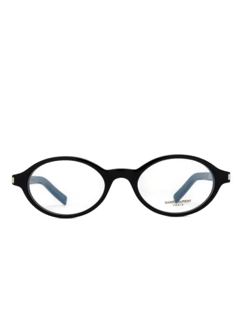 Saint Laurent Eyewear Jeanne oval-frame glasses