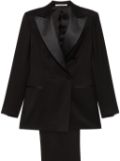 Tagliatore double-breasted suit - Black