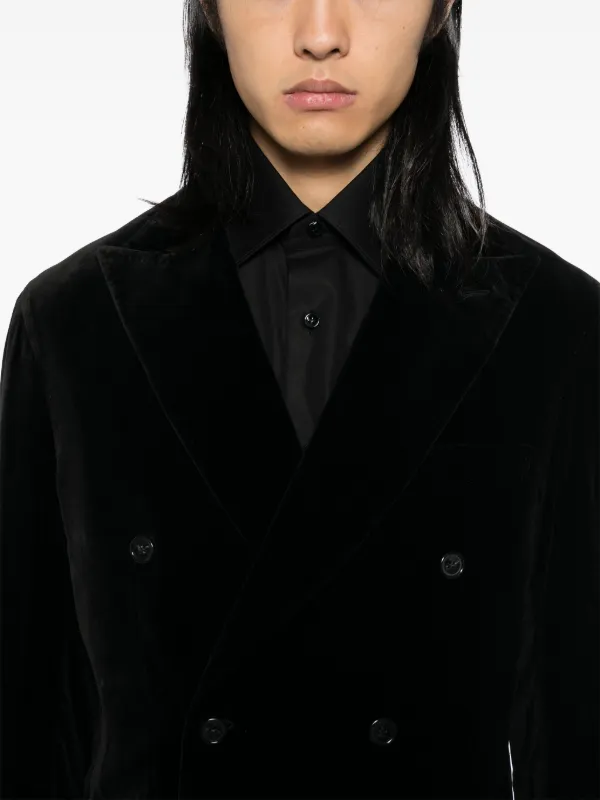 Brioni ダブルジャケット | ブラック | FARFETCH JP