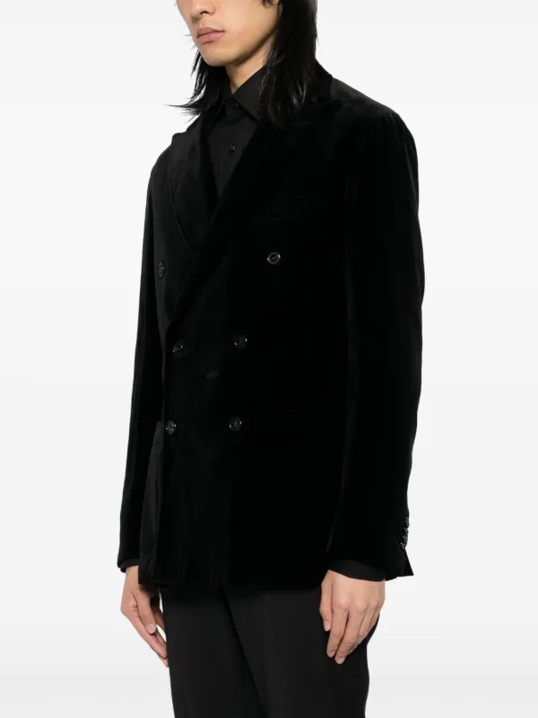 Brioni ダブルジャケット | ブラック | FARFETCH JP