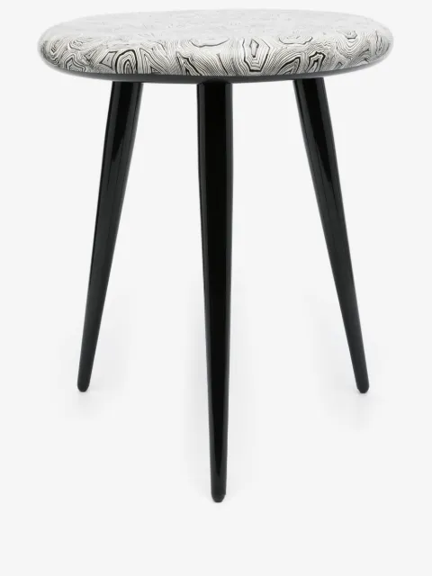 Fornasetti abstract-pattern coffee table (46cm x 37cm)