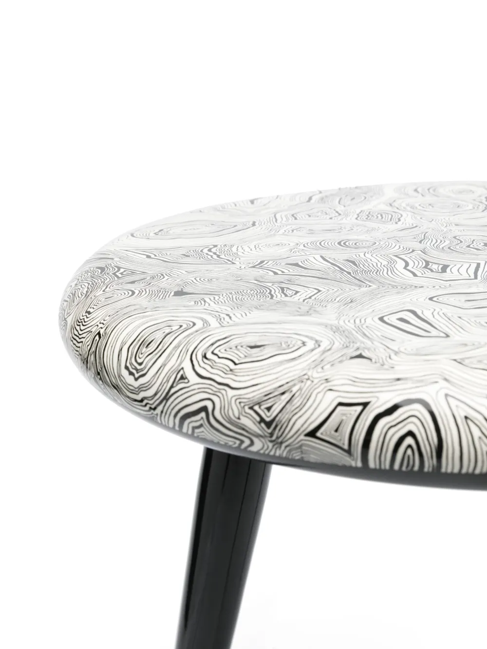  Fornasetti Abstract-pattern Coffee Table (46cm X 37cm) - White 