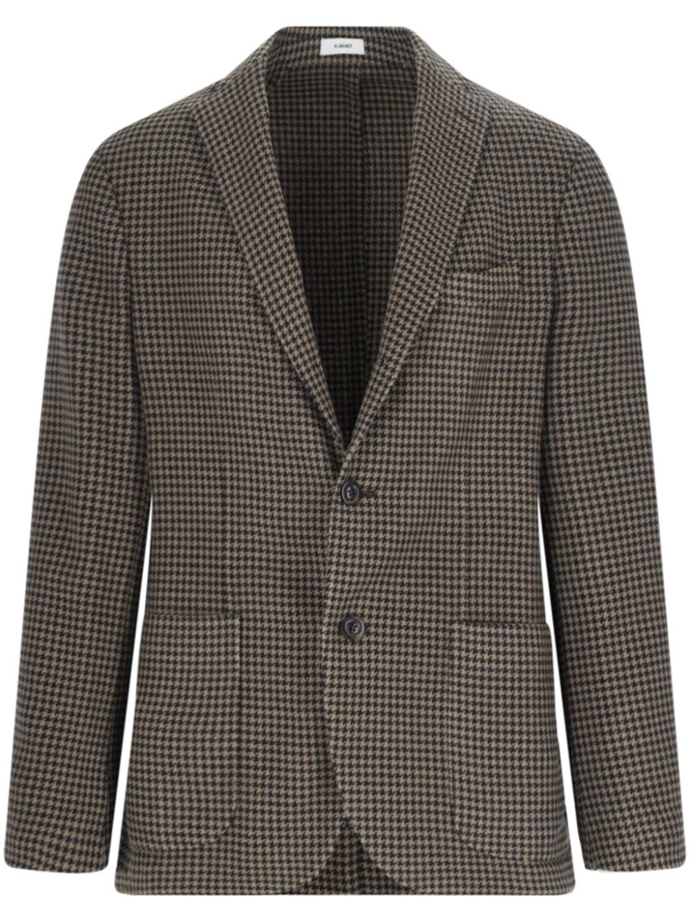 Boglioli Prince of Wales blazer - Brown