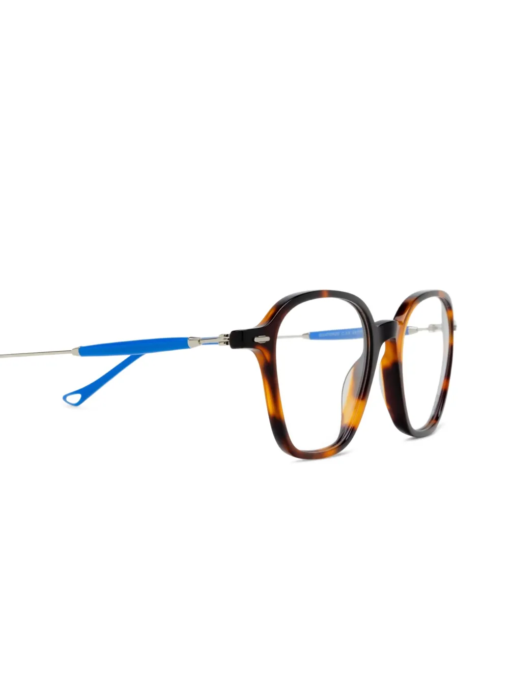  Eyepetizer Tortoiseshell-pattern Square-frame Glasses - Brown 