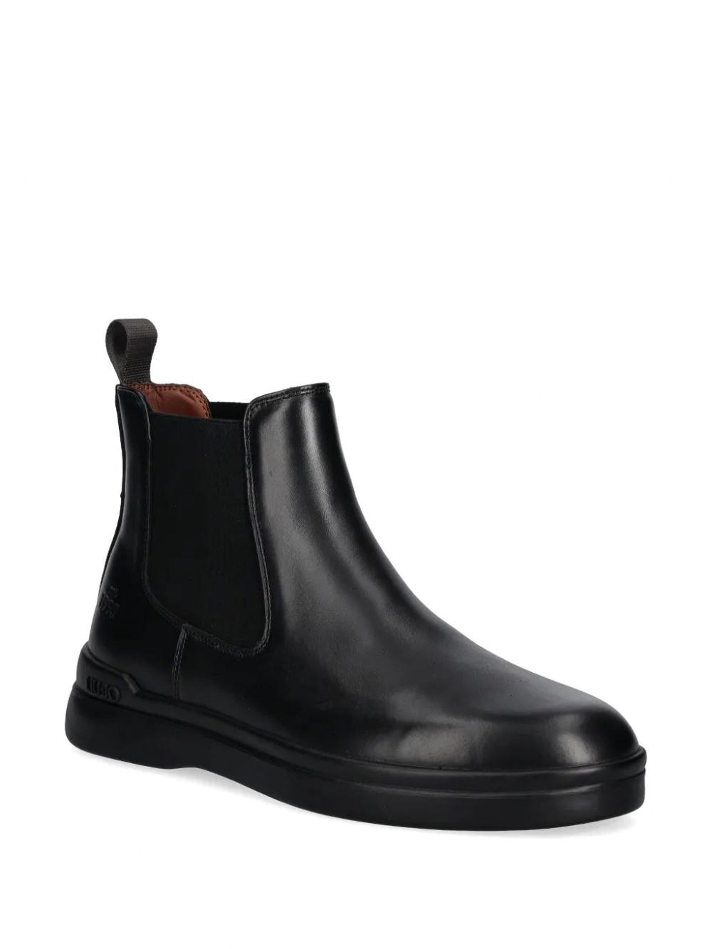 LIU JO leather Chelsea boots - Black