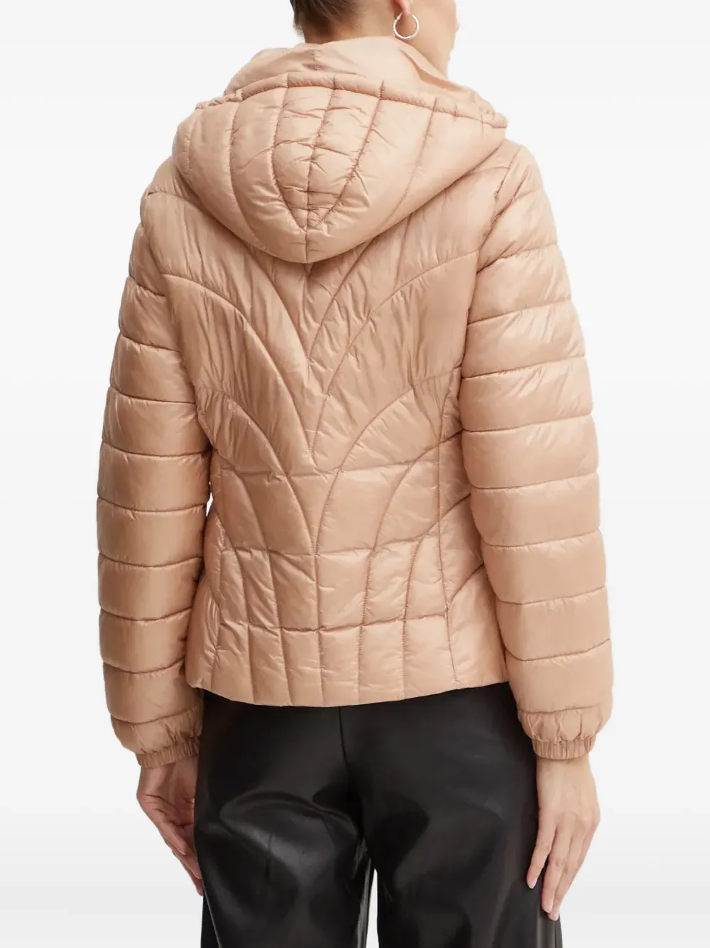 Liu •jo Zip-fastening Quilted Jacket In Neutral