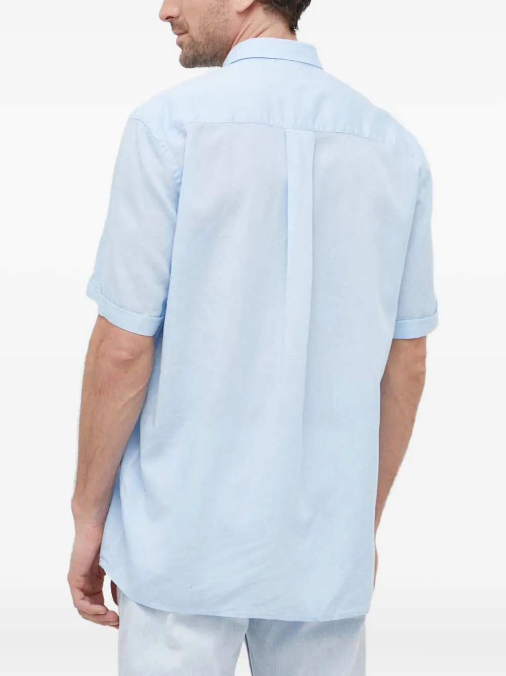 LIU JO overhemd met korte mouwen Blauw