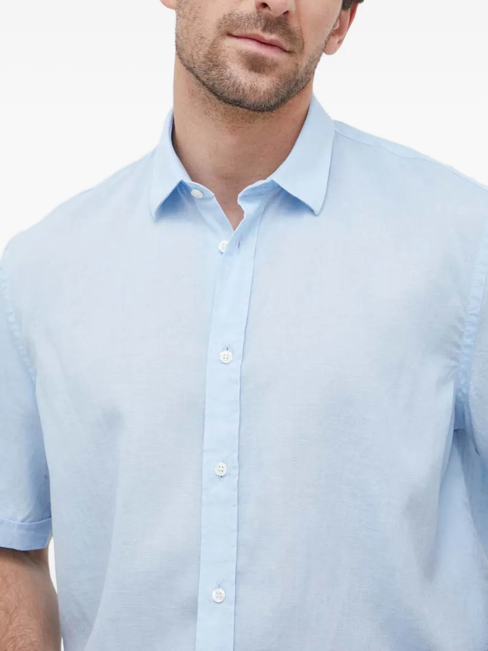 LIU JO overhemd met korte mouwen Blauw