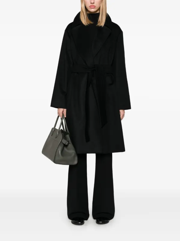 Max Mara Tigre Coat | Black | FARFETCH