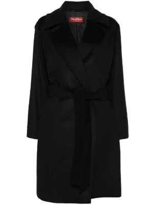 MM6 メゾンマルジェラ ガウンコートラップコート ブラック 38 MM6 Maison Margiela（ｴﾑｴﾑｼｯｸｽ ﾒｿﾞﾝ ﾏﾙｼﾞｪﾗ）の「MM6 Maison Margiela