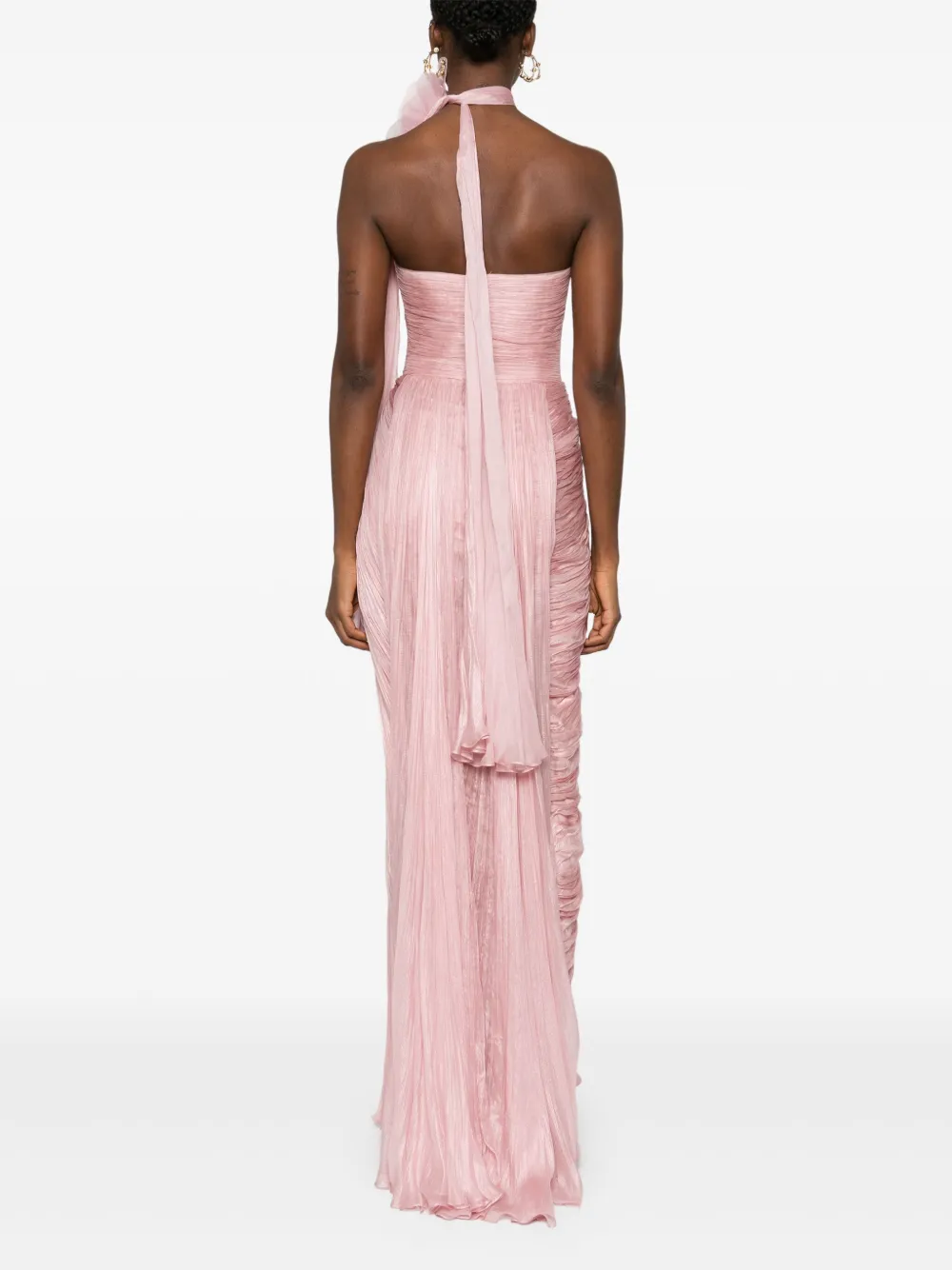 Iris Serban Anette Gown Pink Farfetch