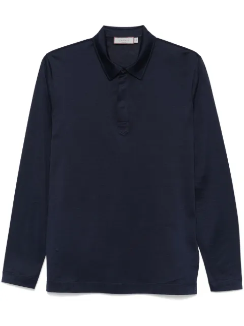 Canali lightweight-jersey polo shirt