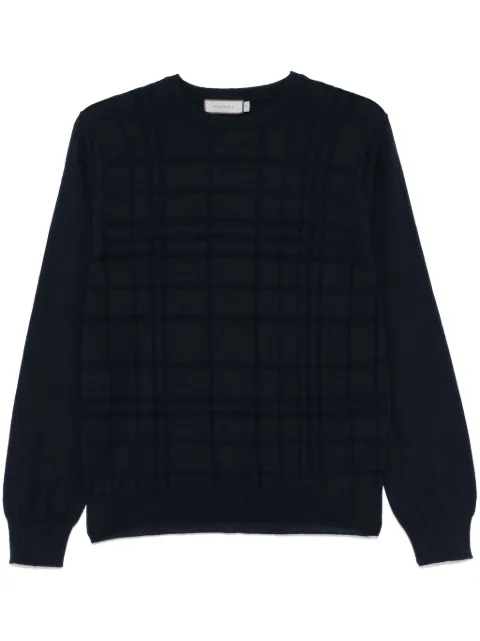 Canali merino-wool sweater