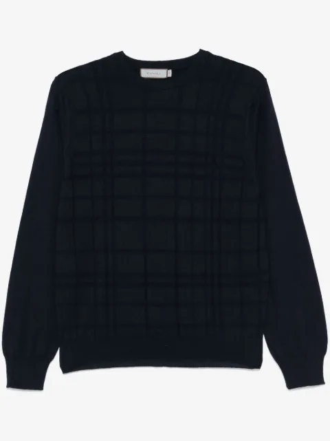 Canali merino-wool sweater