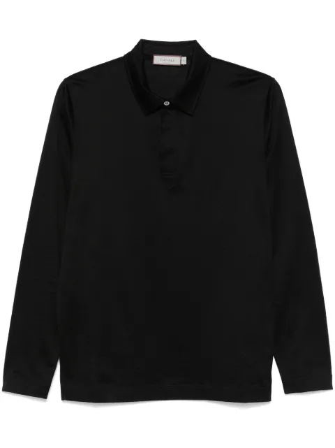 Canali lightweight-jersey polo shirt