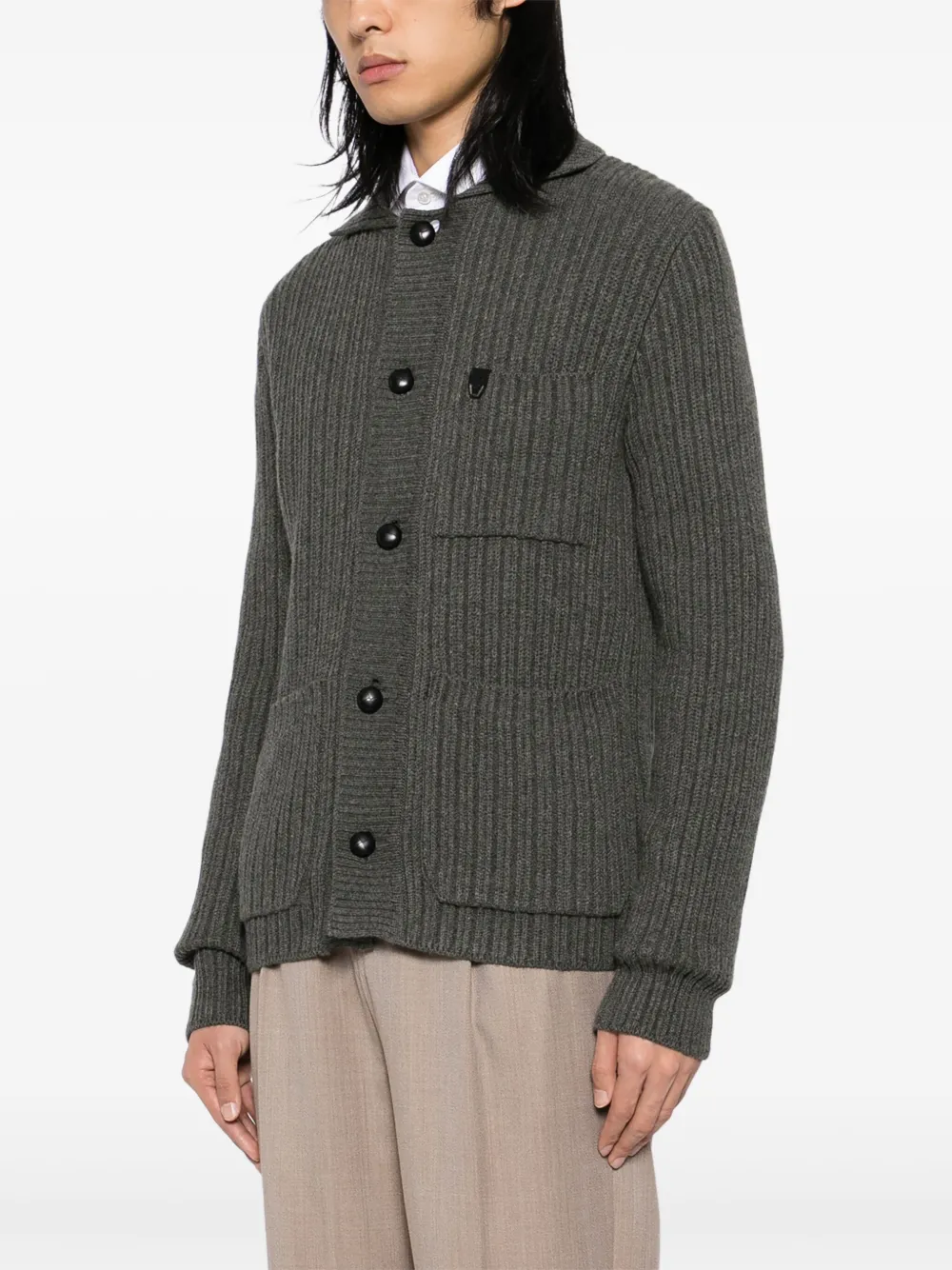 Brioni Vest met lange mouwen Grijs