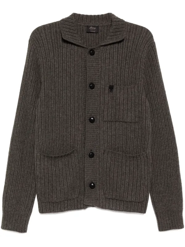 【日本限定モデル】 カーディガン ロングスリーブ Brioni | JP FARFETCH | グレー トップス