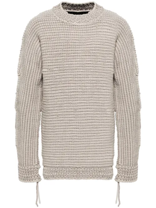 Pull en maille intarsia - Boris Bidjan Saberi - Modalova