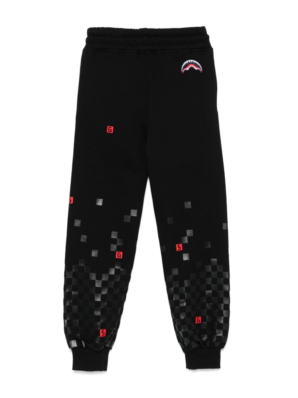 sprayground kid Pixel geruite trainingsbroek - Zwart