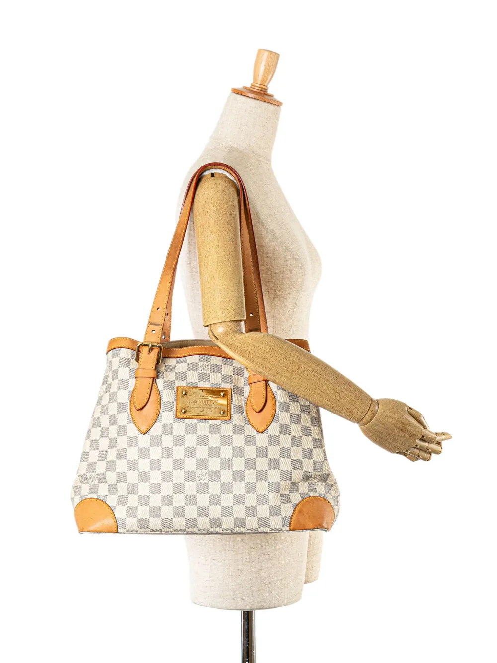 Cheap Louis Vuitton Pre-Owned 2007 Damier Azur Hampstead MM tote bag WOMEN