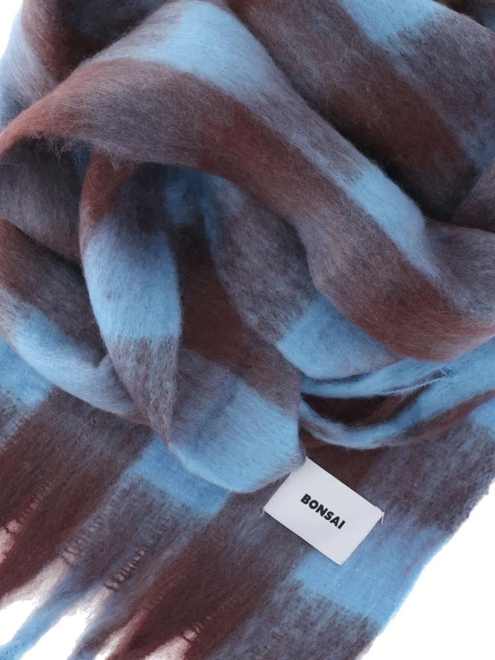 Bonsai check-pattern scarf | Image 2