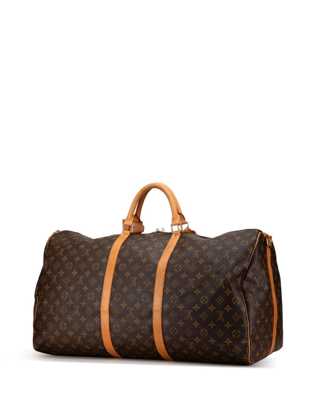 Louis Vuitton Pre-Owned 1995 Monogram Keepall Bandouliere 60 reistas - Bruin