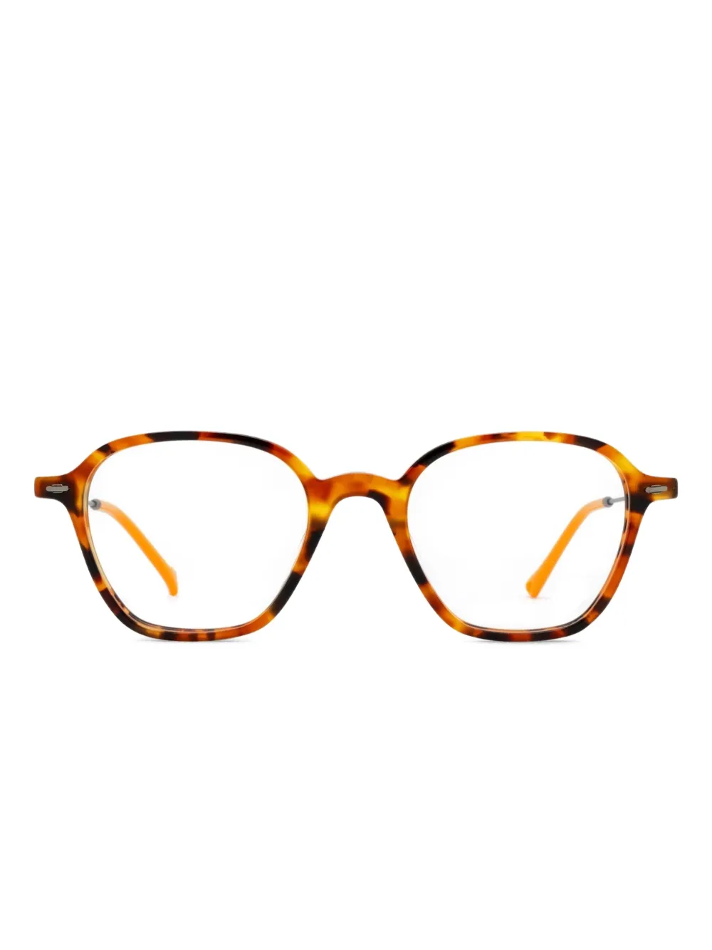 Eyepetizer Quatorze tortoiseshell quare-frame glasses | Brown | Image 1
