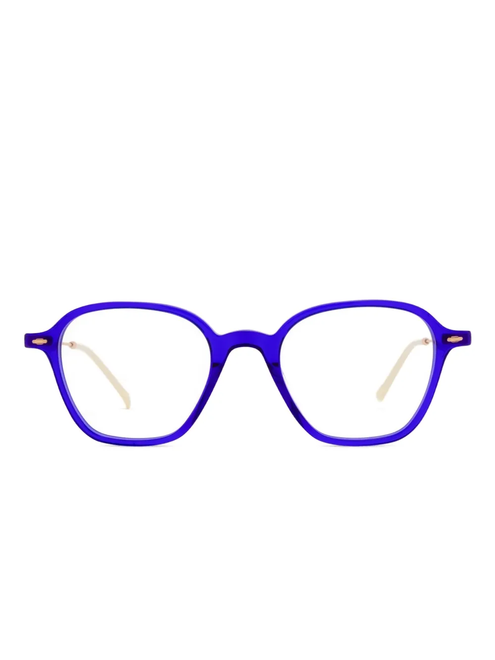 Eyepetizer Quatorze square-frame glasses | Purple | Image 1