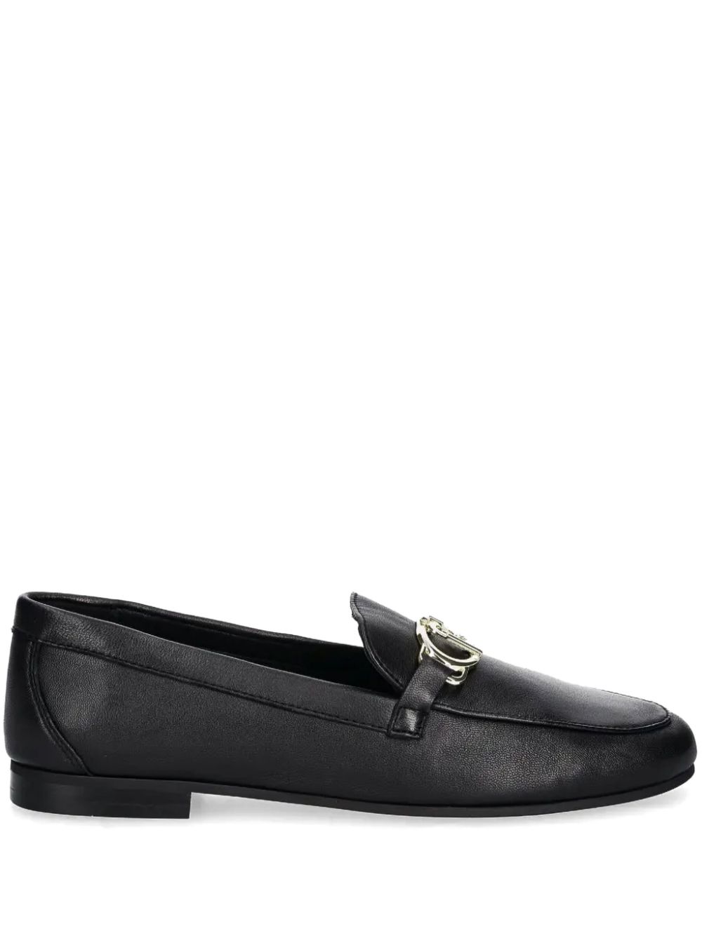 LIU JO Loafers met logoplakkaat Zwart