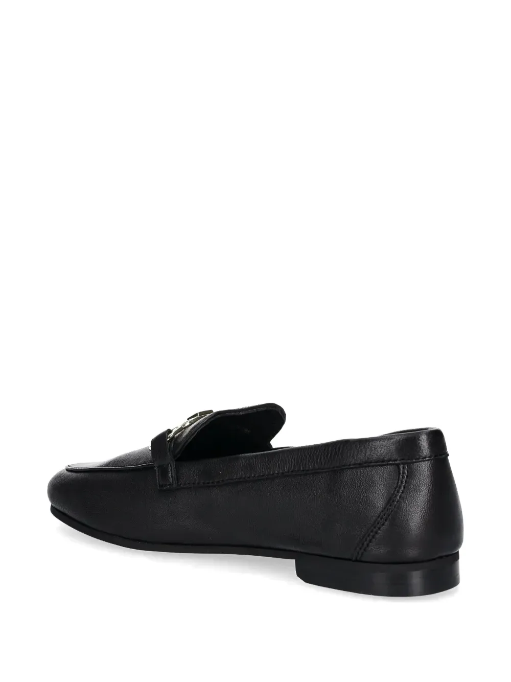 LIU JO Loafers met logoplakkaat Zwart