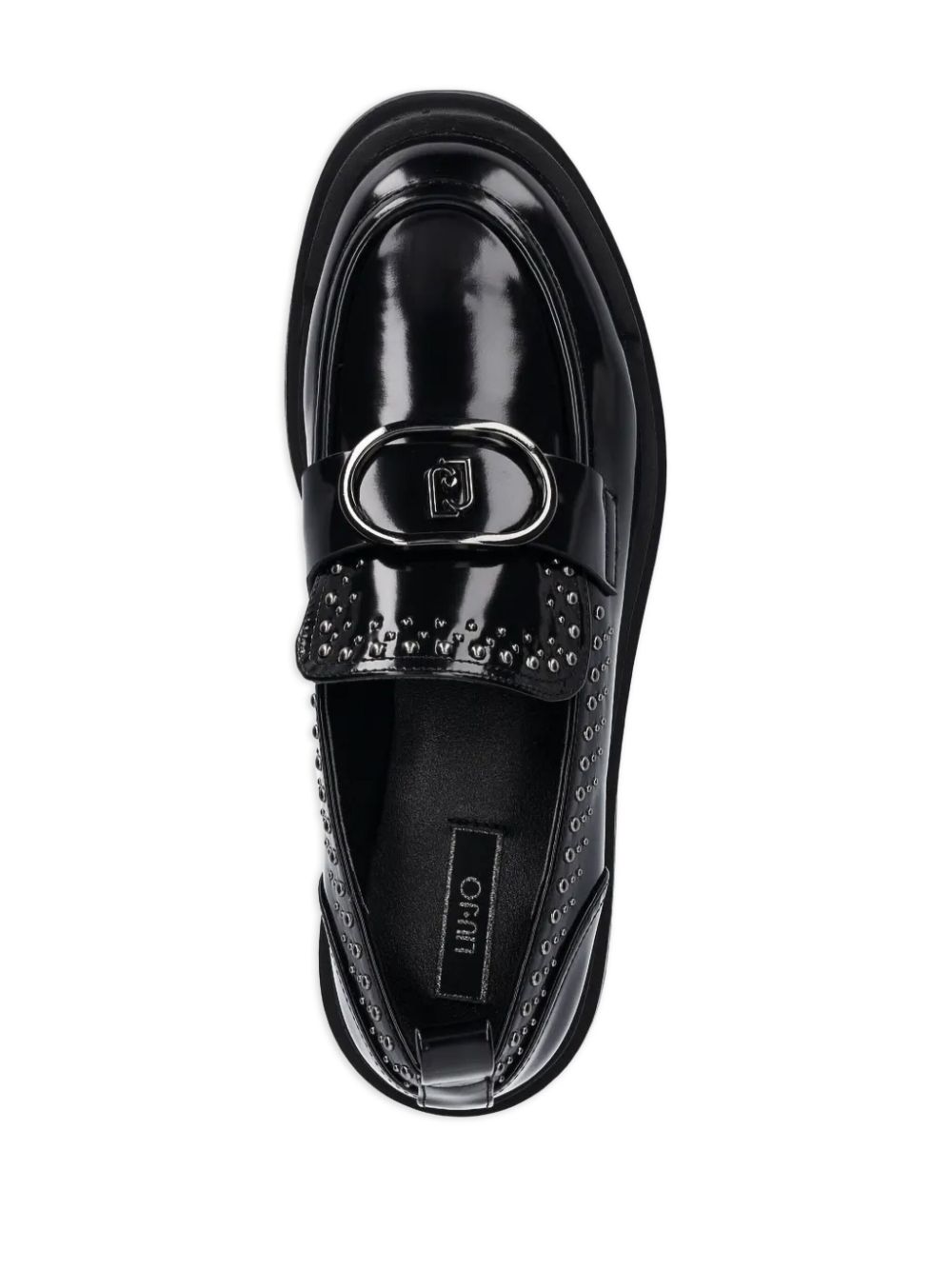 LIU JO 50 mm loafers met stud Zwart