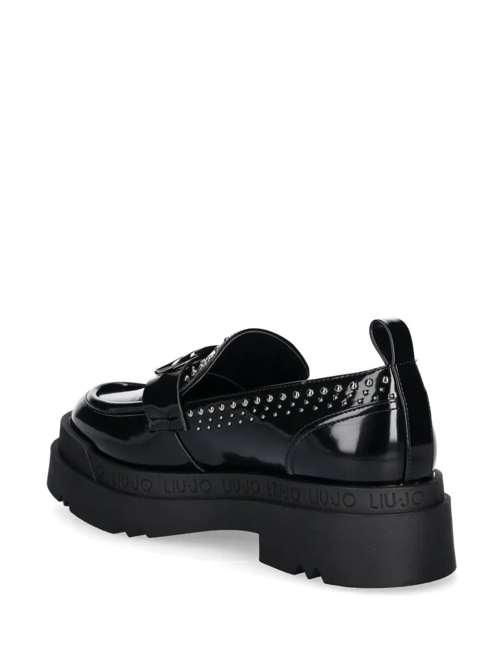 LIU JO 50 mm loafers met stud Zwart