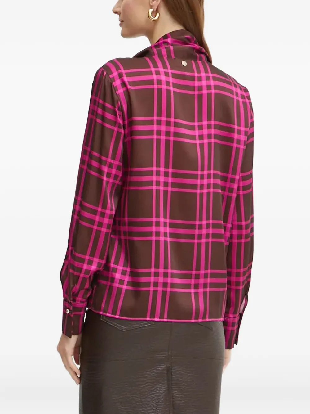 LIU JO Shirt met print Bruin