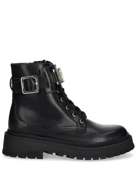 LIU JO logo-plaque boots