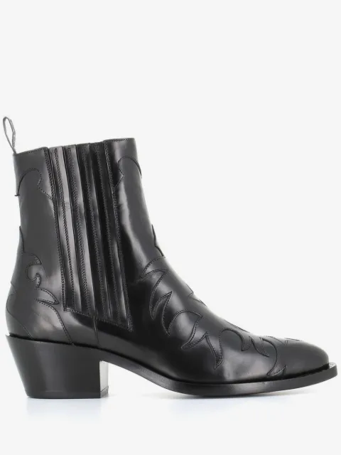 Sartore embossed-detail cowboy boots
