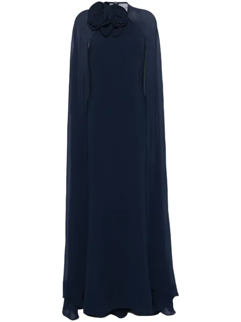 Elie Saab Vestido longo cady