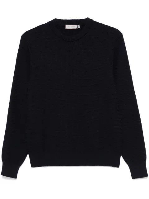 Canali waffle-knit sweater