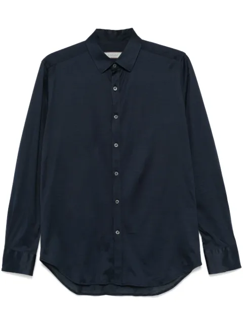 Canali lightweight-jersey shirt