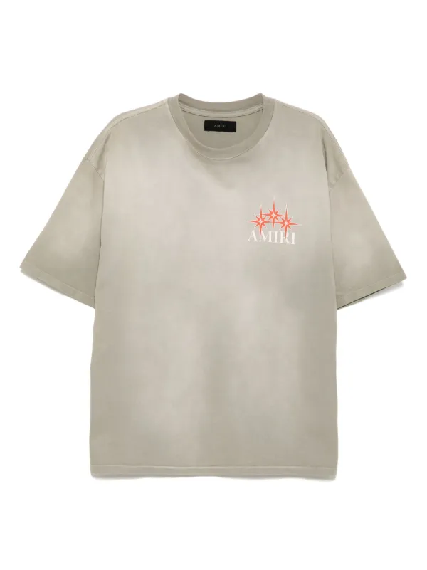 AMIRI ロゴ Starburst コットン Tシャツ 人気 Amiri Starburst Cotton Crewneck T-Shirt | Saks Fifth Avenue