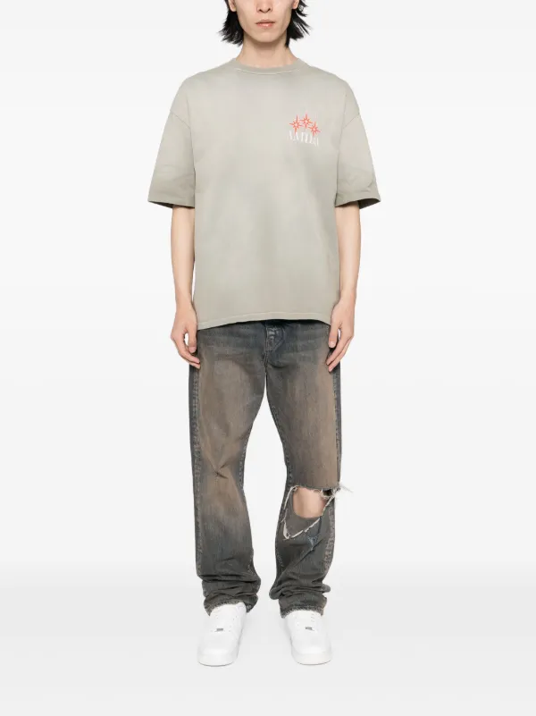 AMIRI Starburst T-shirt | Grey | FARFETCH