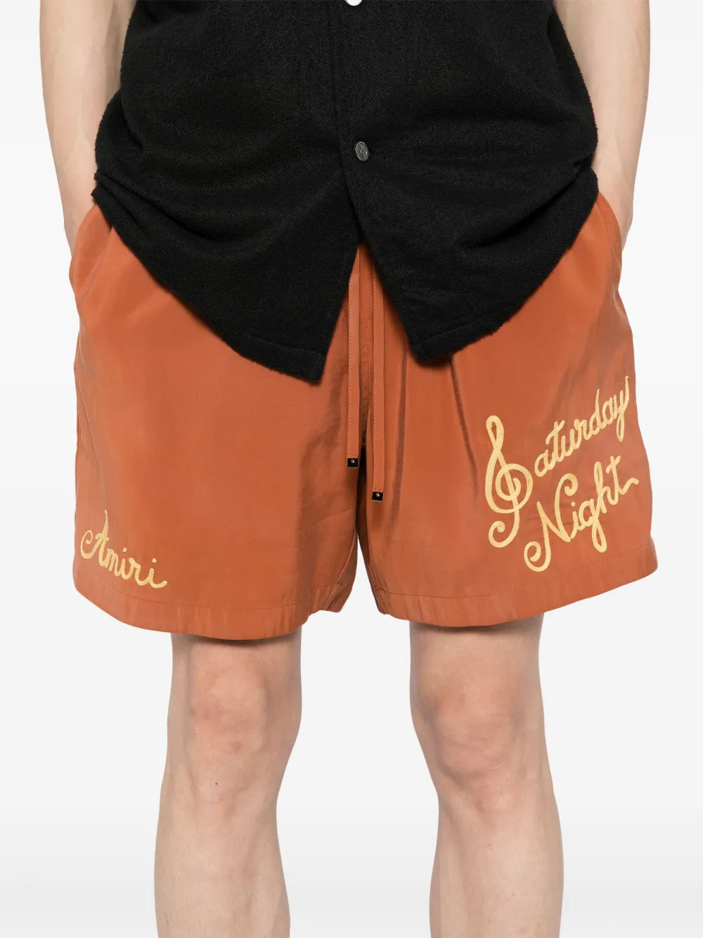 AMIRI Saturday Night shorts Bruin