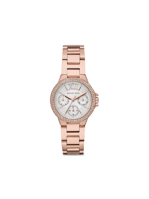 Michael Kors Camille rhinestone 33mm watch