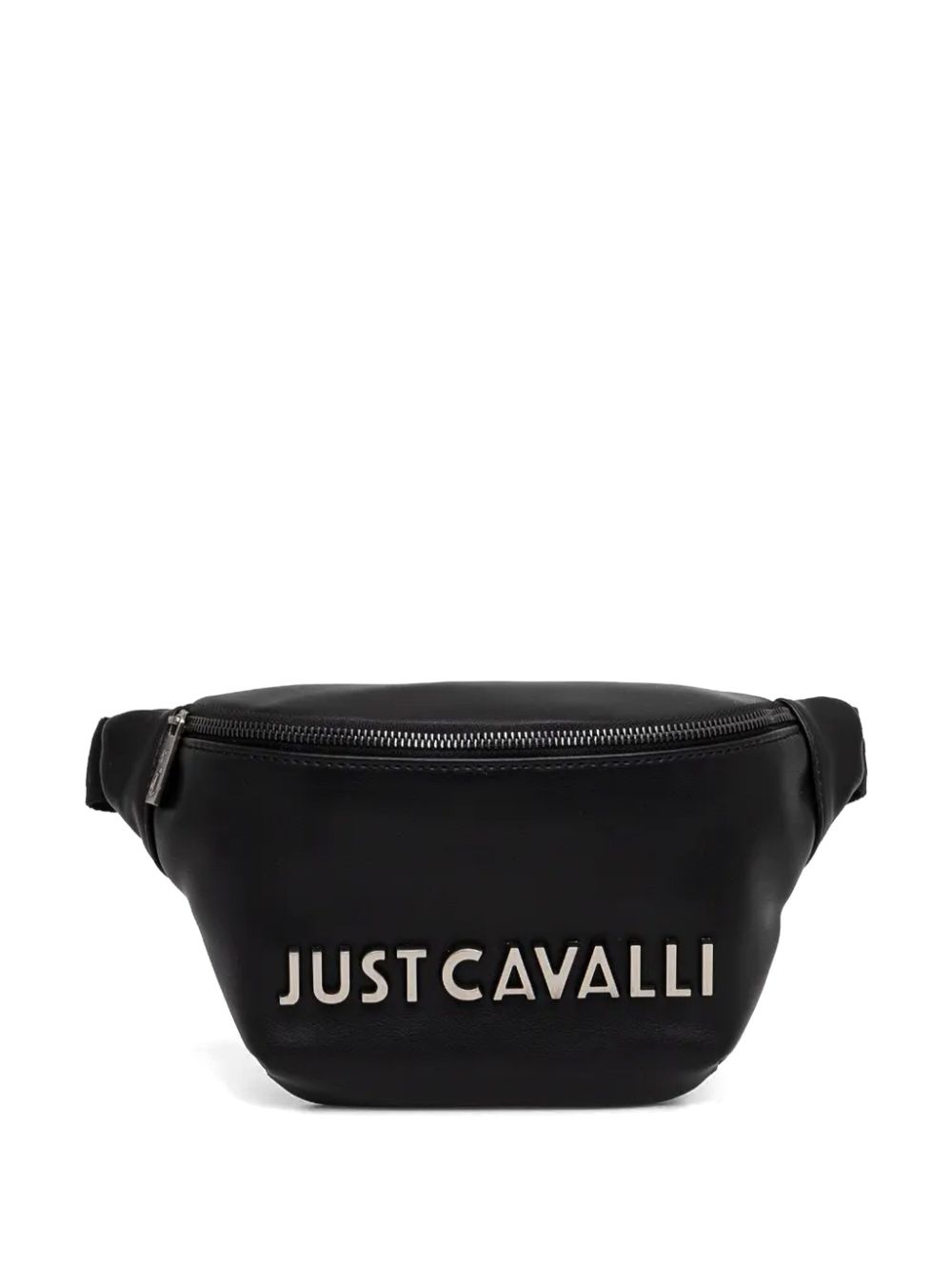 Just Cavalli logo-lettering belt bag - Black