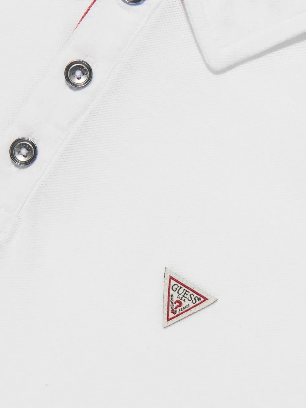 guess kids Katoenen poloshirt Wit